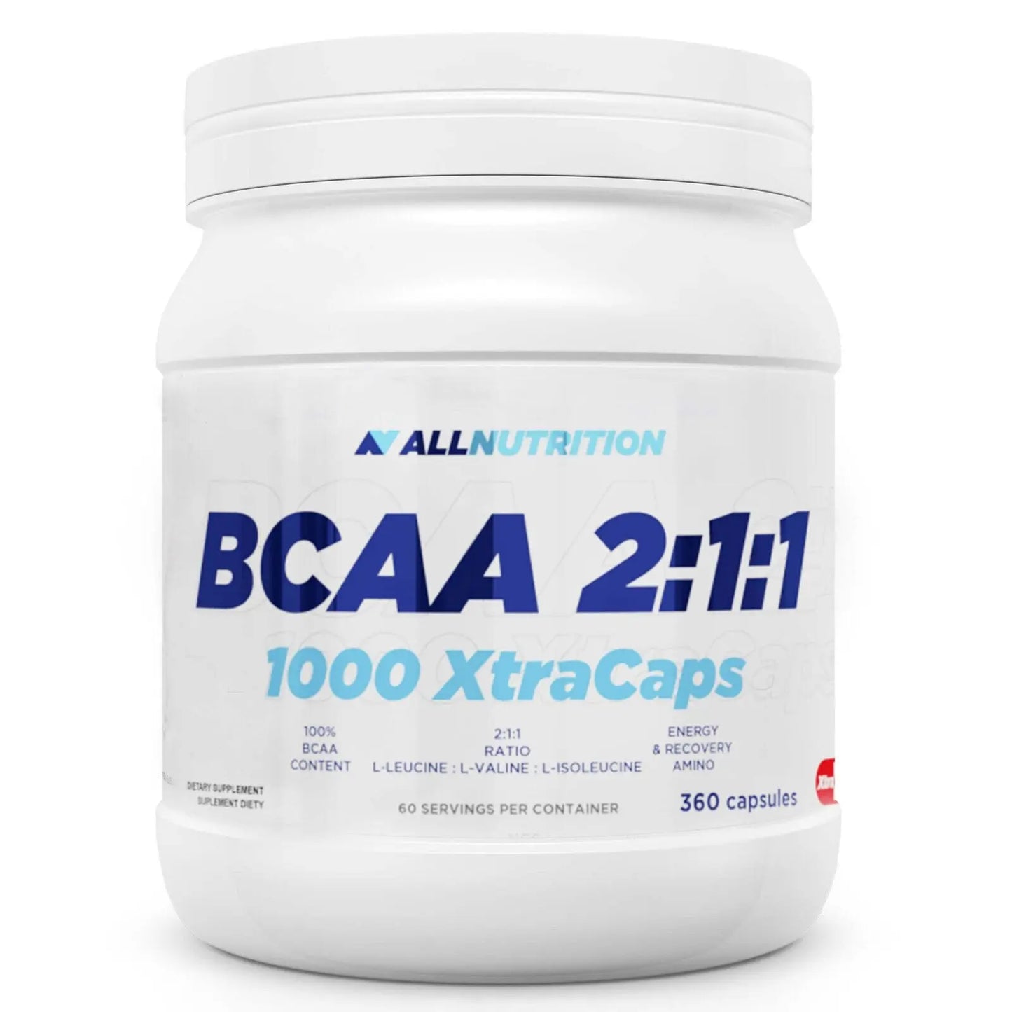 ALLNUTRITION BCAA 2:1:1 1000 Xtracaps 360 kapsułek ALLNUTRITION