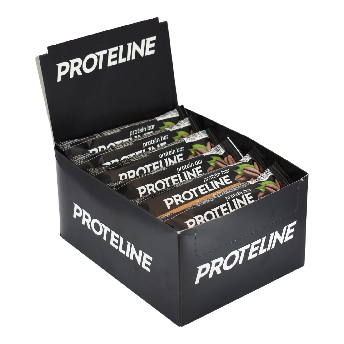 PROTELINE - Baton proteinowy o smaku kawy w polewie cukierniczej (40g) PROTELINE