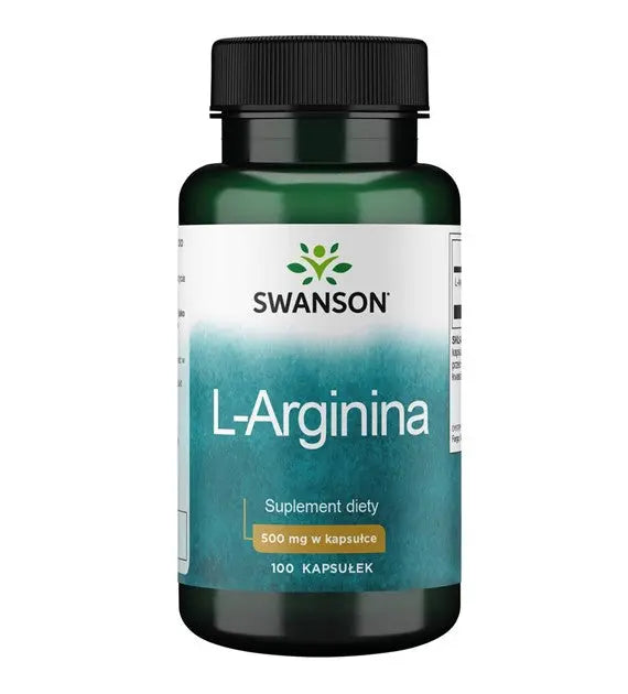 SWANSON L-arginine 500mg 100 kapsułek SWANSON