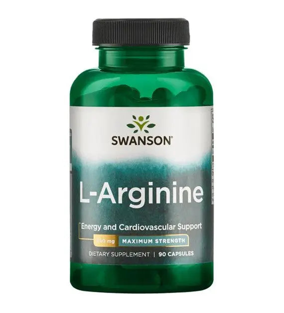Swanson L-arginine 500 mg 200 kapsułek SWANSON