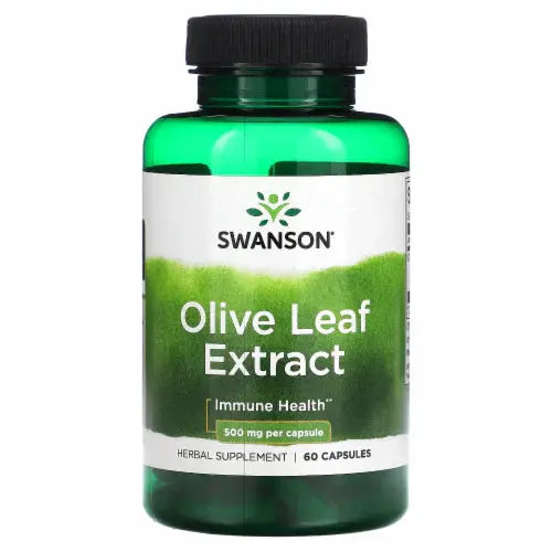 Swanson Olive Leaf Extract 500 mg 60 kaps. SWANSON