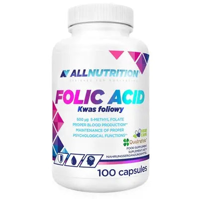 ALLNUTRITION KWAS FOLIOWY 100 kapsułek ALLNUTRITION