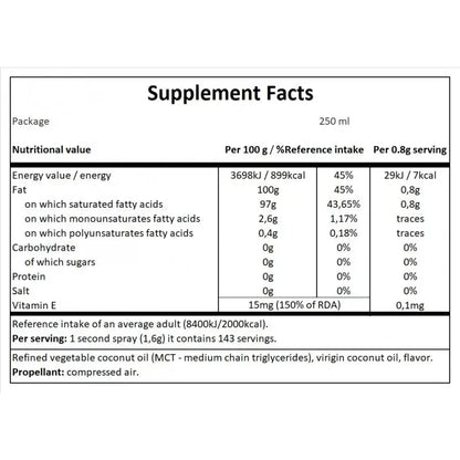 SPRAY DO GOTOWANIA 250 ML - OLIWA Z OLIWEK EXTRA VIRGIN CHEAT MEAL