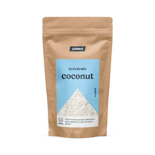 ICONFIT Coconut flakes (100g) gogetfit.pl