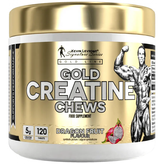 KEVIN LEVRONE Levrone GOLD Creatine Chews 120 tabletek Smoczy owoc Kevin Levrone