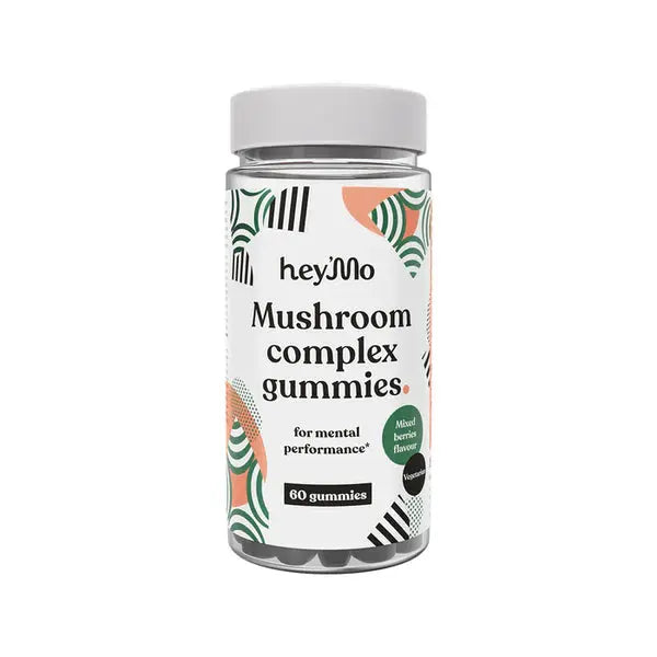 Mushroom Complex gummies (60 tabletek do żucia) HEY'MO