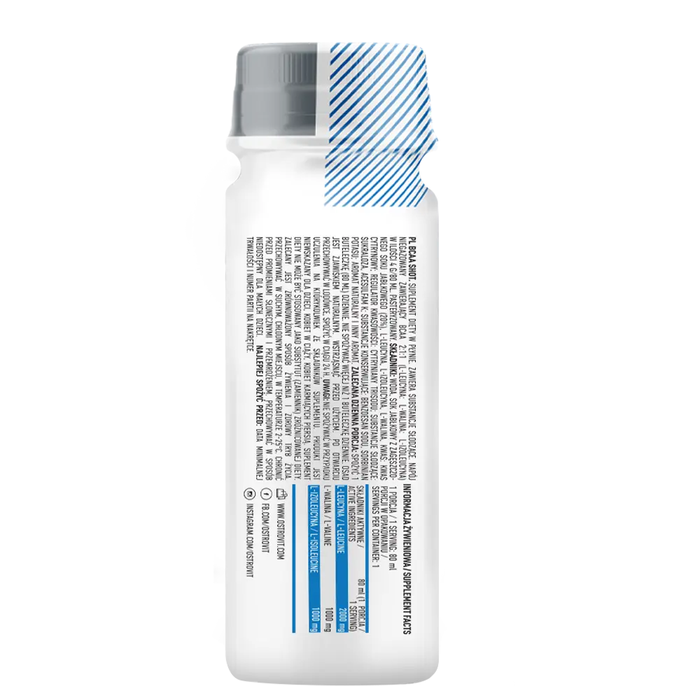 Ostrovit BCAA  shot 80 ml OstroVit