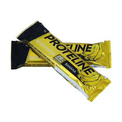 PROTELINE - Baton proteinowy o smaku bananowym w polewie cukierniczej (40 g) PROTELINE