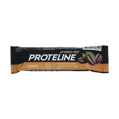 PROTELINE - Baton proteinowy o smaku kawy w polewie cukierniczej (40 g) PROTELINE