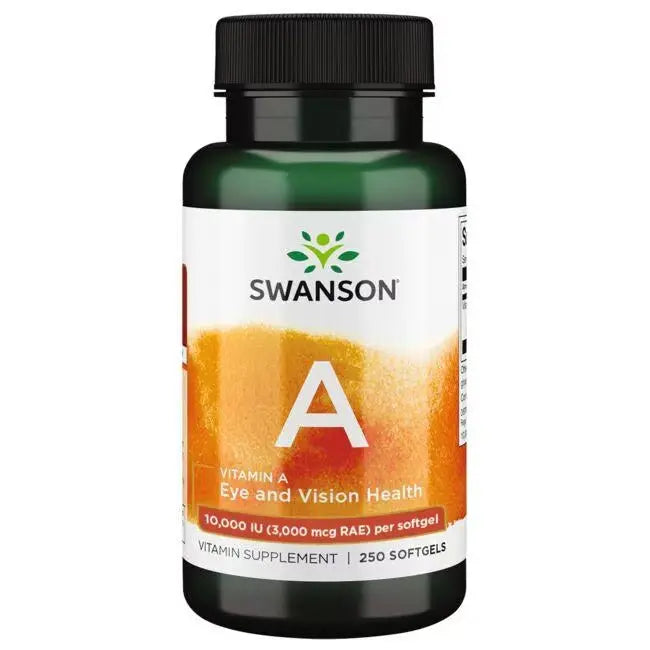 SWANSON VITAMIN A 10.000 IU 250 capsules SWANSON