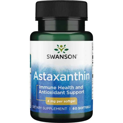 Swanson Astaxanthin 4 mg 60 kapsułek SWANSON