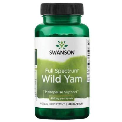 Swanson Full Spectrum Wild Yam 400 mg 60 kapsułek SWANSON