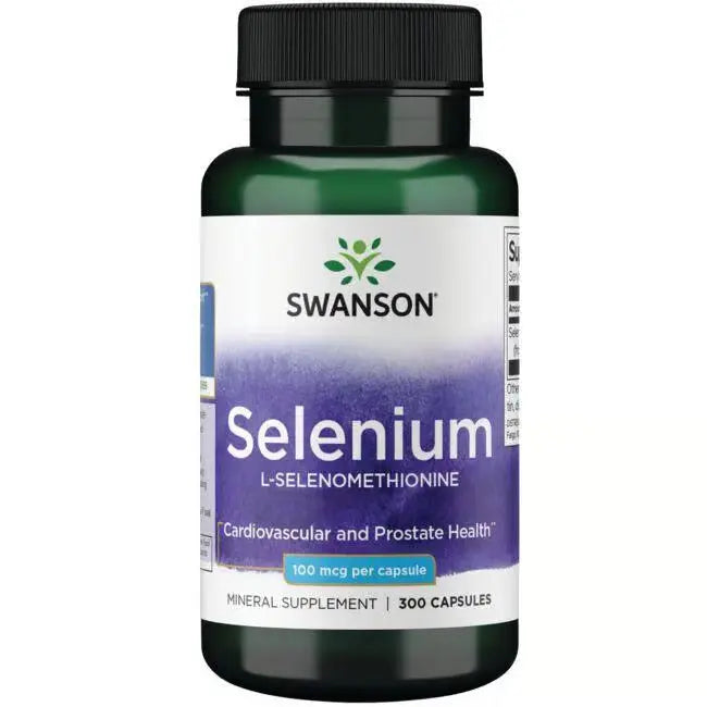 Swanson Selenium L-Selenomethionine - 300 capsules SWANSON