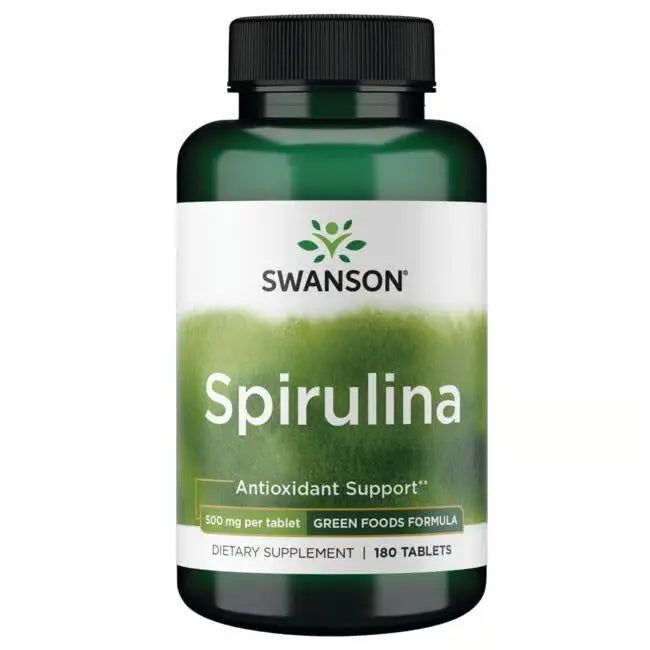 Swanson Spirulina - 180 tabletek SWANSON