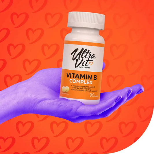 UltraVit Vitamin B complex 90 miękkich kapsułek żelowych UltraVit