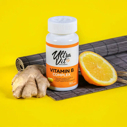 UltraVit Kompleks witamin z grupy B 90 kapsułek miękkich UltraVit