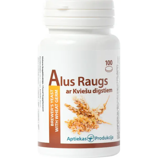 Unifarma Herbals Drożdże piwne z zarodkami pszenicy 100 tabl. Unifarma Herbals