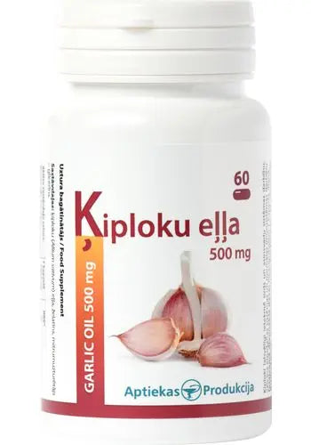 Unifarma Herbals Olej czosnkowy 500mg 60 kapsułek Unifarma Herbals