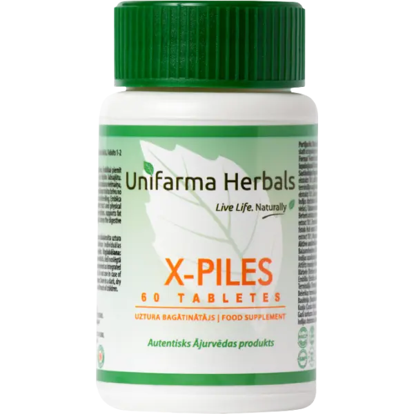 Unifarma Herbals X-Piles 100 tabletek Unifarma Herbals