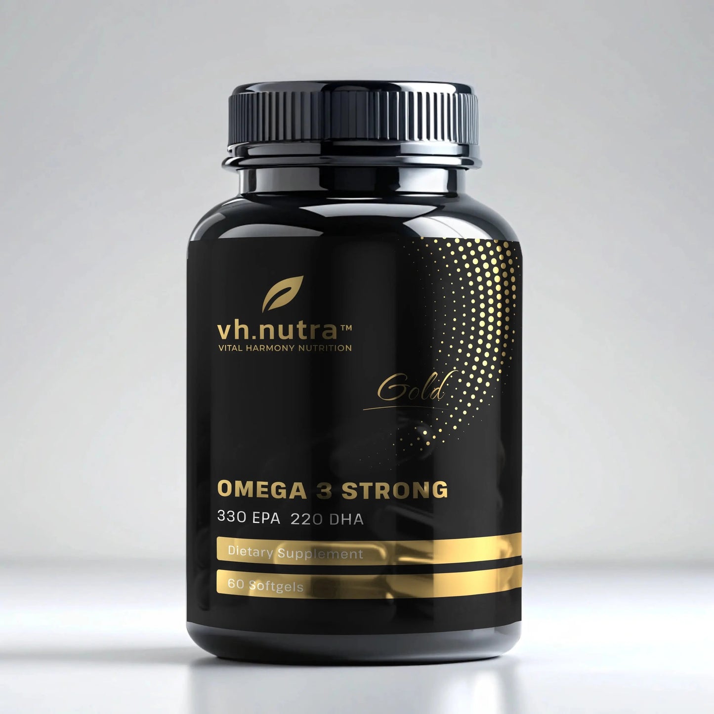 VH.Nutra Omega 3 Strong 330/220 60 kapsułek miękkich VitalHarmony