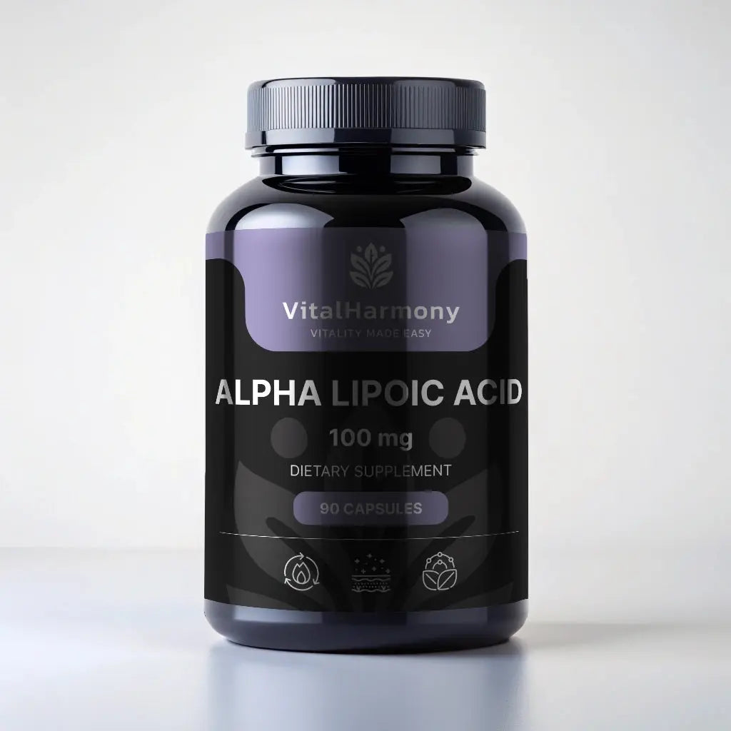 VitalHarmony Alpha Lipoic Acid 100mg - 90 kapsułek VitalHarmony