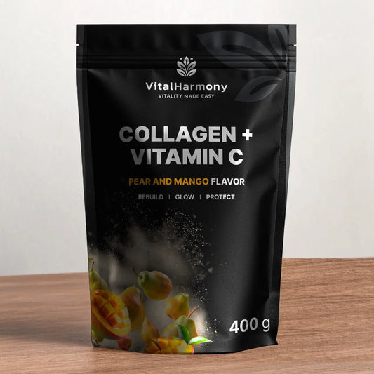 VitalHarmony Kolagen + Witamina C 400g VitalHarmony