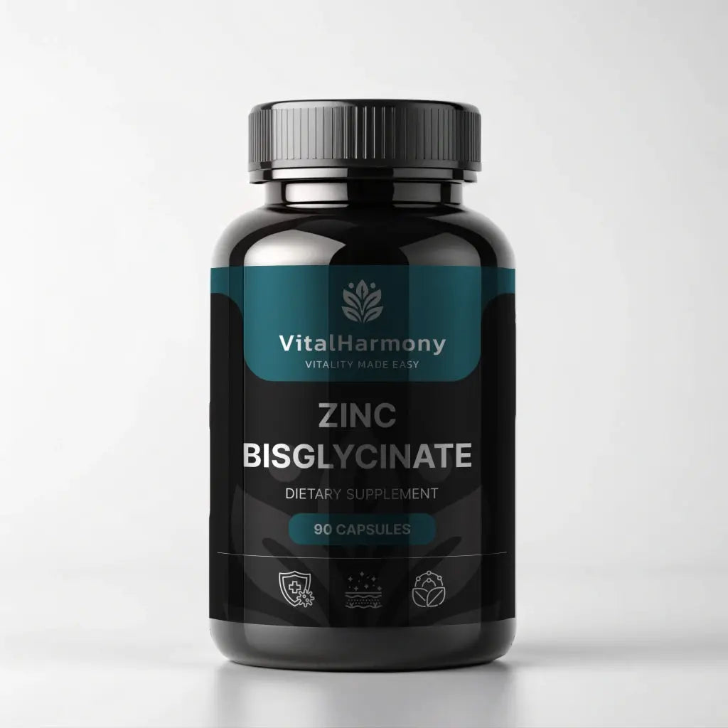 VitalHarmony Zinc bisglycinate - 90 kapsułek VitalHarmony