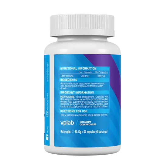Vplab Beta-alanine 90 kapsułek Vplab
