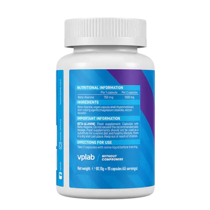 Vplab Beta-alanine 90 kapsułek Vplab